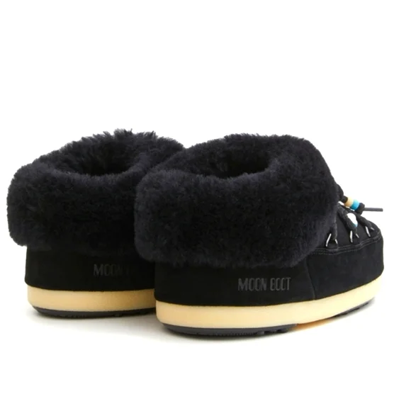 Moon Boot Suede Beads Mules Black Moon Boot Mule - Picture 6 of 17
